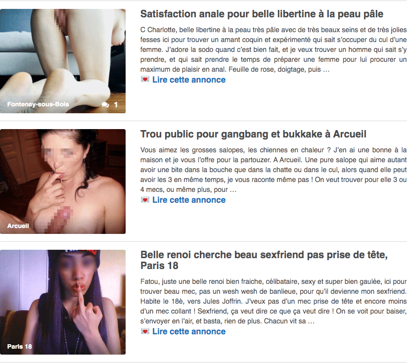 Plan cul sur Paris avec baiseuneparisienne.com